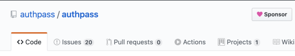 GitHub Sponsor Button